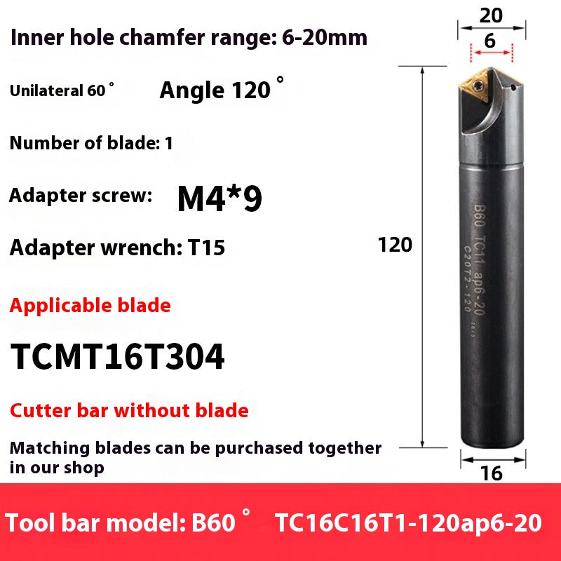 6039 Machining center 15 20 25 30 35 40 45 50 55 60 65 70 75 degree chamfering toolholder TCMT Shandong Denso Pricision Tools Co.,Ltd.